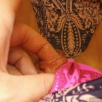 Very Wet Pussy Clitoris Touching