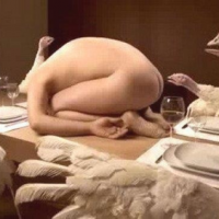 turkeys-having-nude-woman-as-dinner