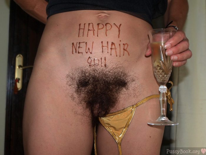 Happy New Year Hairy Pussy