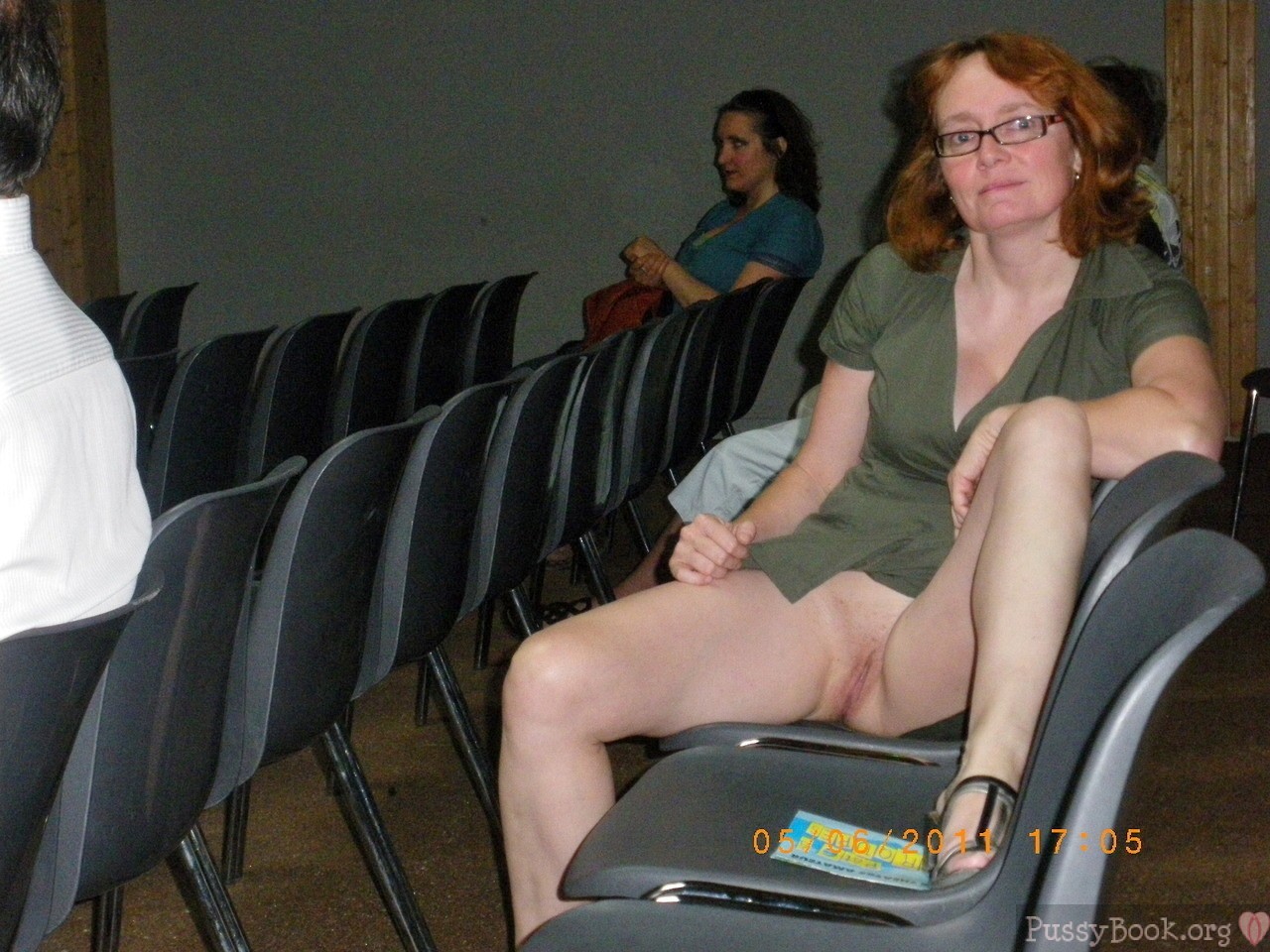 mature wives flashing in public nude photo