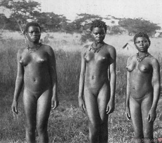 Old Photo of African Native Girls Naked