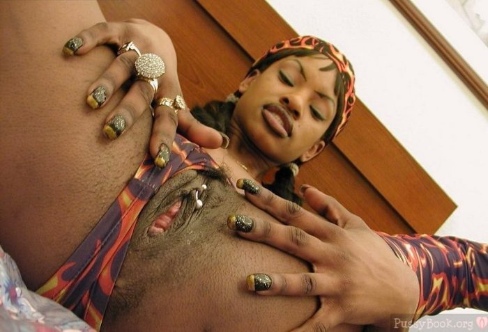 Ethnic Erotic Black Vagina Spreading