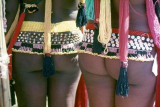 African Women Buttocks
