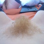 Blonde Pubes Pussy in the Mirror