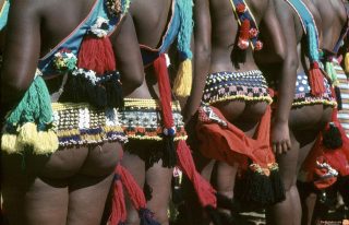 Real African Woman Tribe Asses