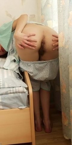 Young Hairy Ass Bent Over