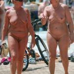 Candid Old Naturist Women