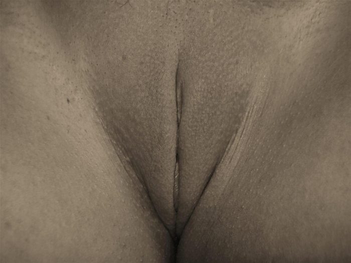 grayscale vulva