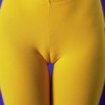 Mulatto Cameltoe Yellow Pants