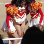 Nude Cheerleader Pussy upskirt