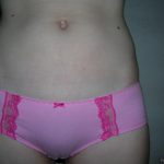 pink scanties cameltoe