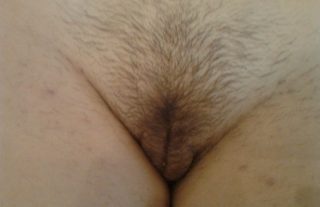 trimmed mound and pussy lips