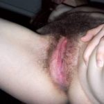 very hairy pink cunt