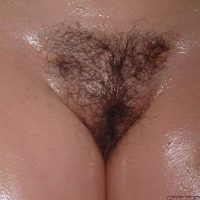 wet hairy bush cunt