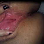 Wet Open Vagina Lips Hole